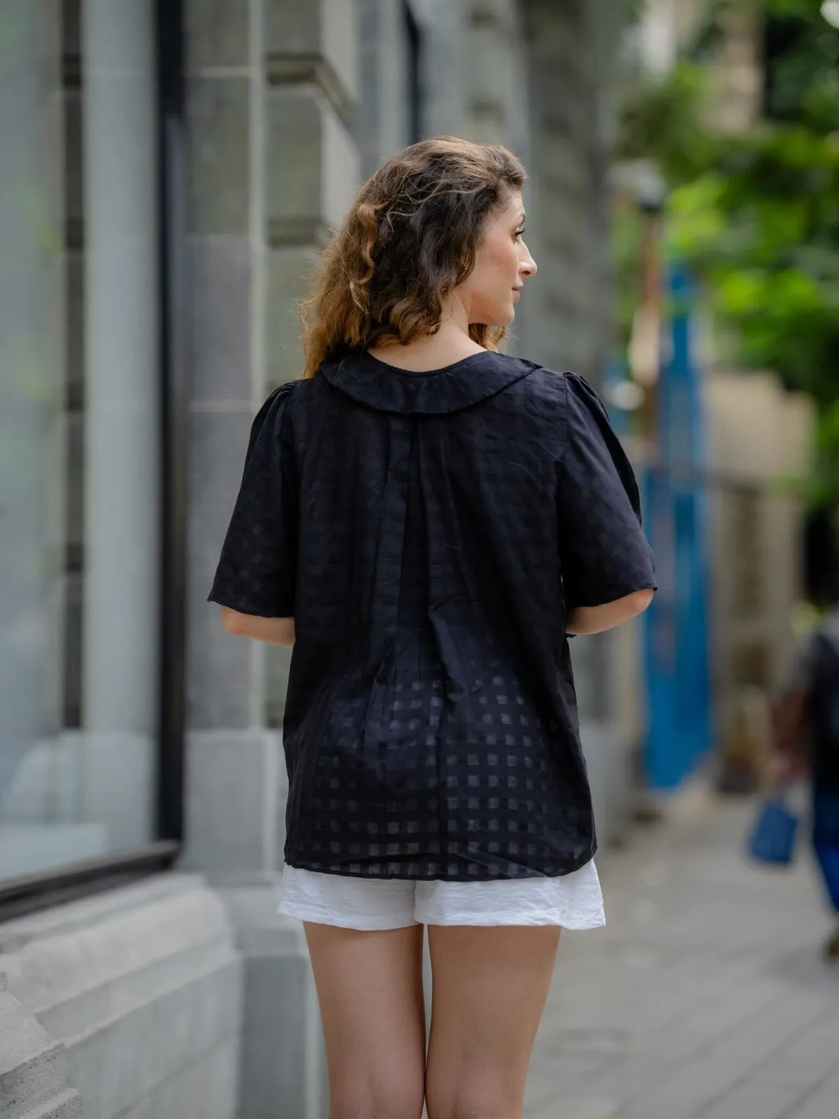Black Handwoven Shirt