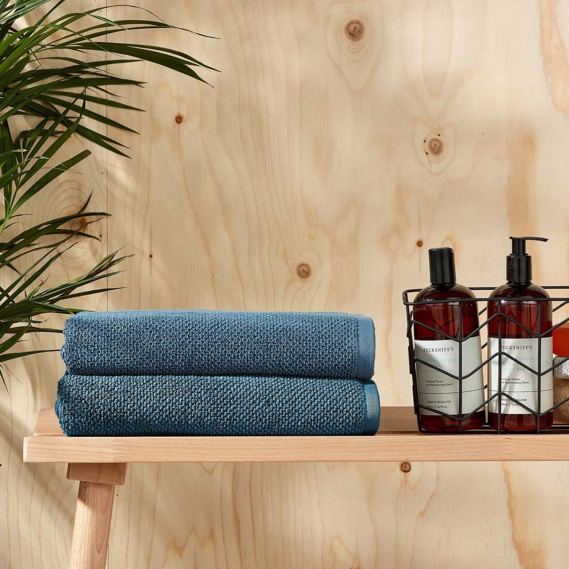 Brixton Textured Towels - Cotton 600 GSM