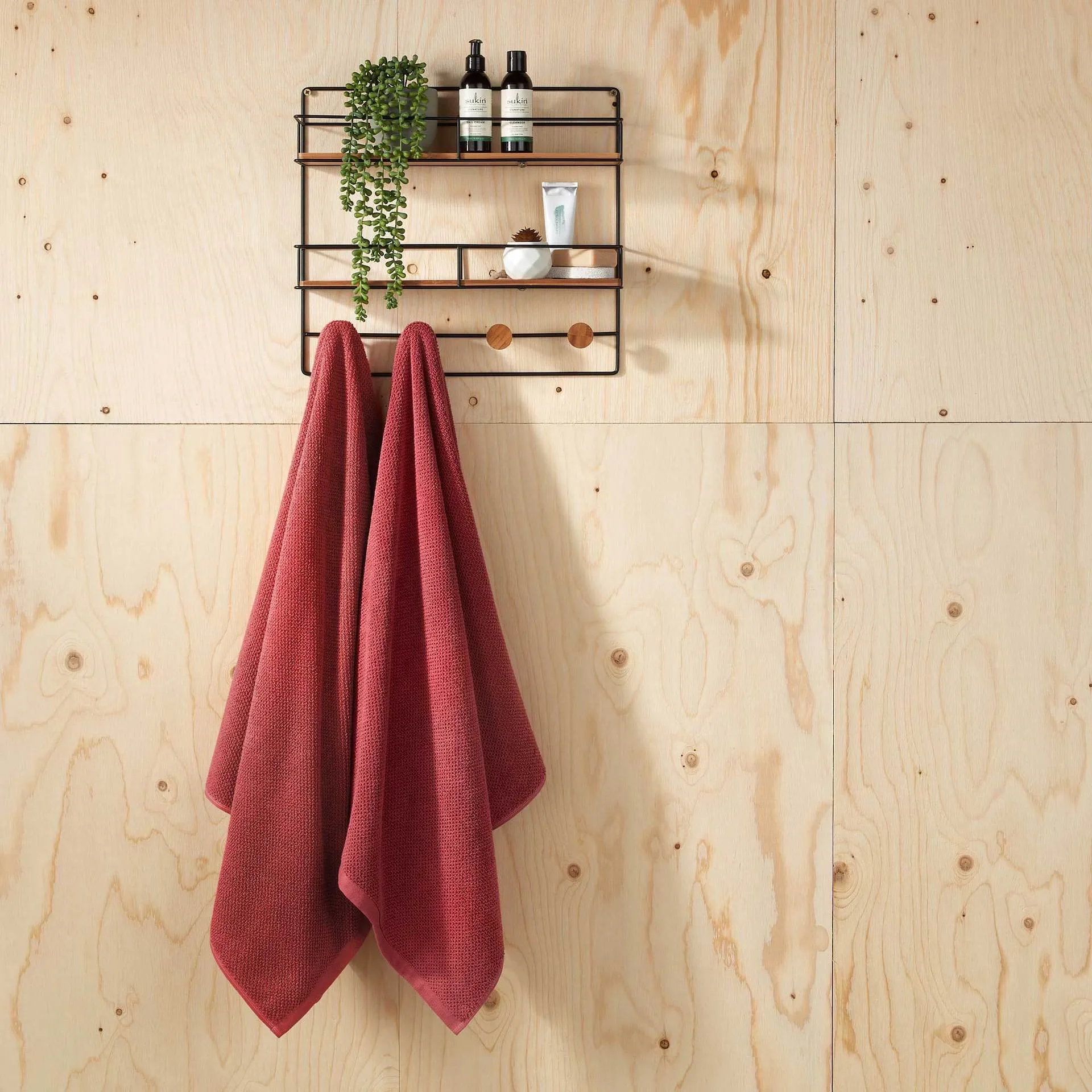 Brixton Textured Towels - Cotton 600 GSM