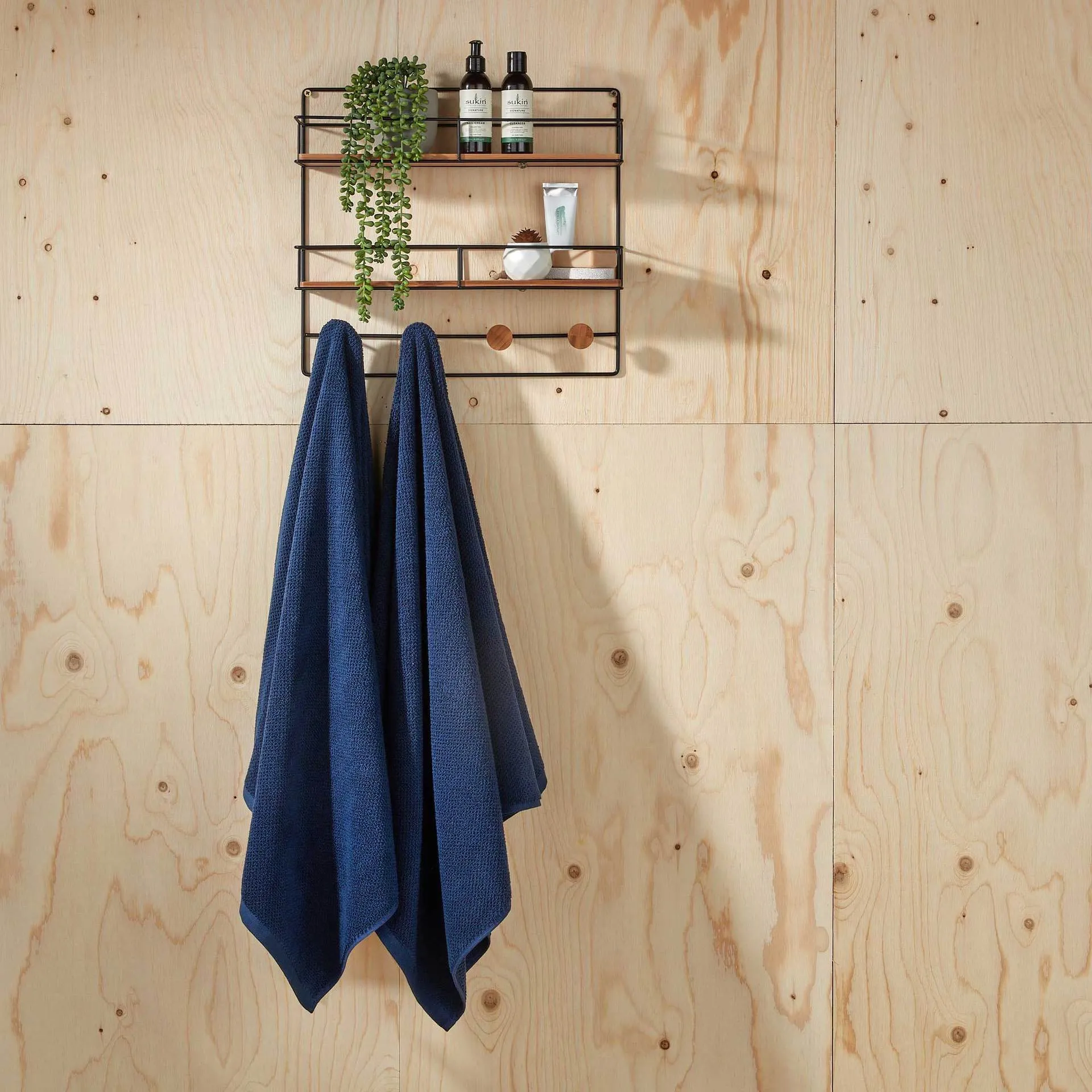 Brixton Textured Towels - Cotton 600 GSM