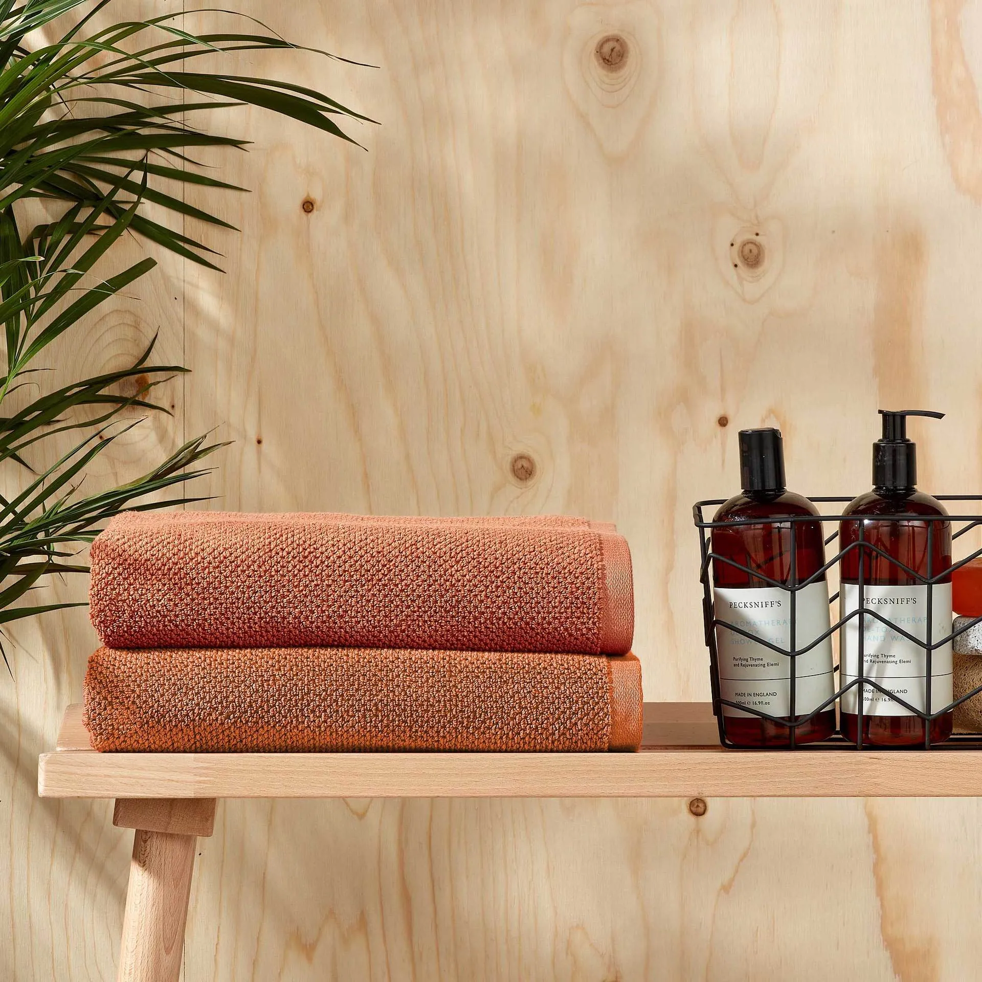 Brixton Textured Towels - Cotton 600 GSM