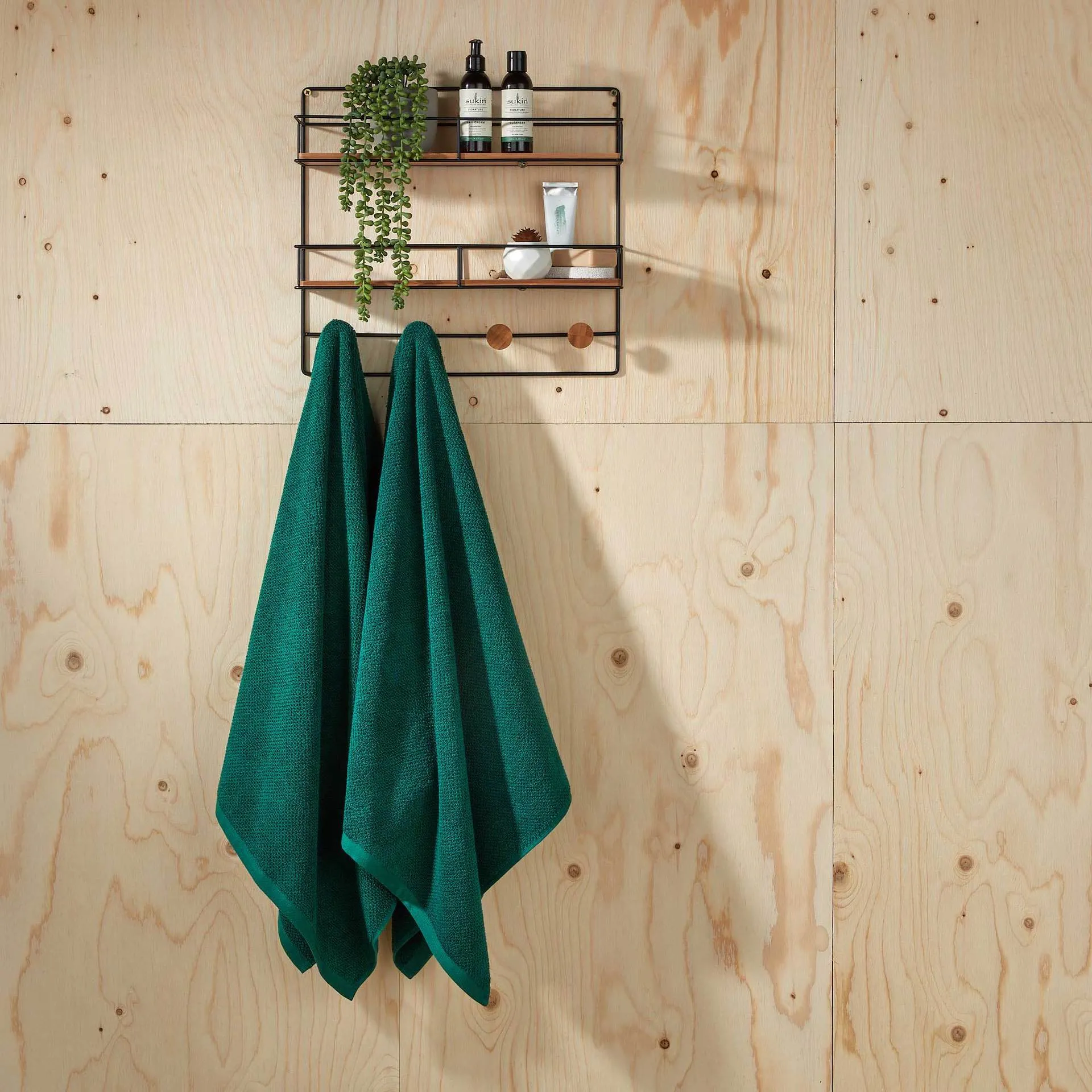 Brixton Textured Towels - Cotton 600 GSM