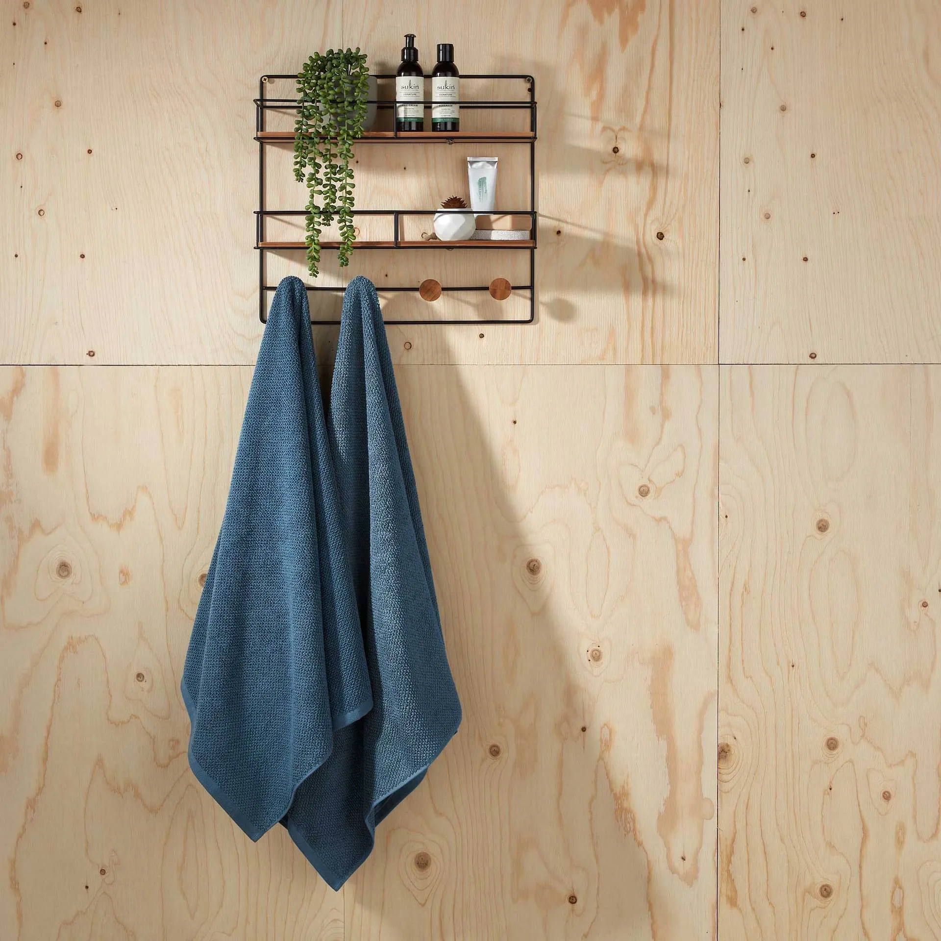 Brixton Textured Towels - Cotton 600 GSM