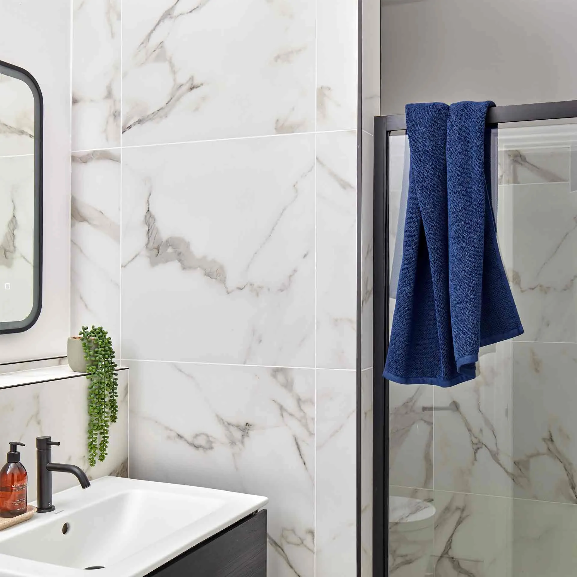 Brixton Textured Towels - Cotton 600 GSM