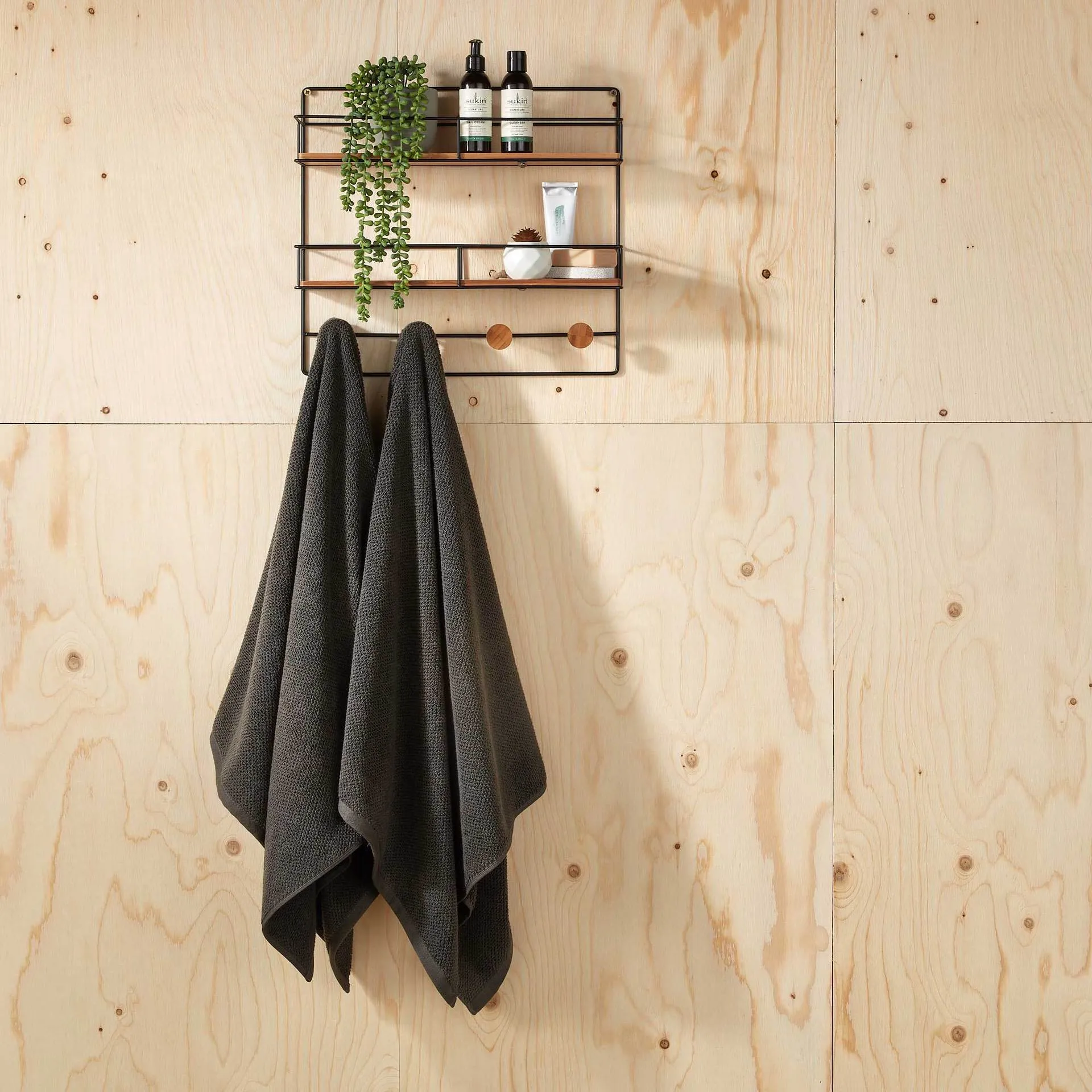 Brixton Textured Towels - Cotton 600 GSM