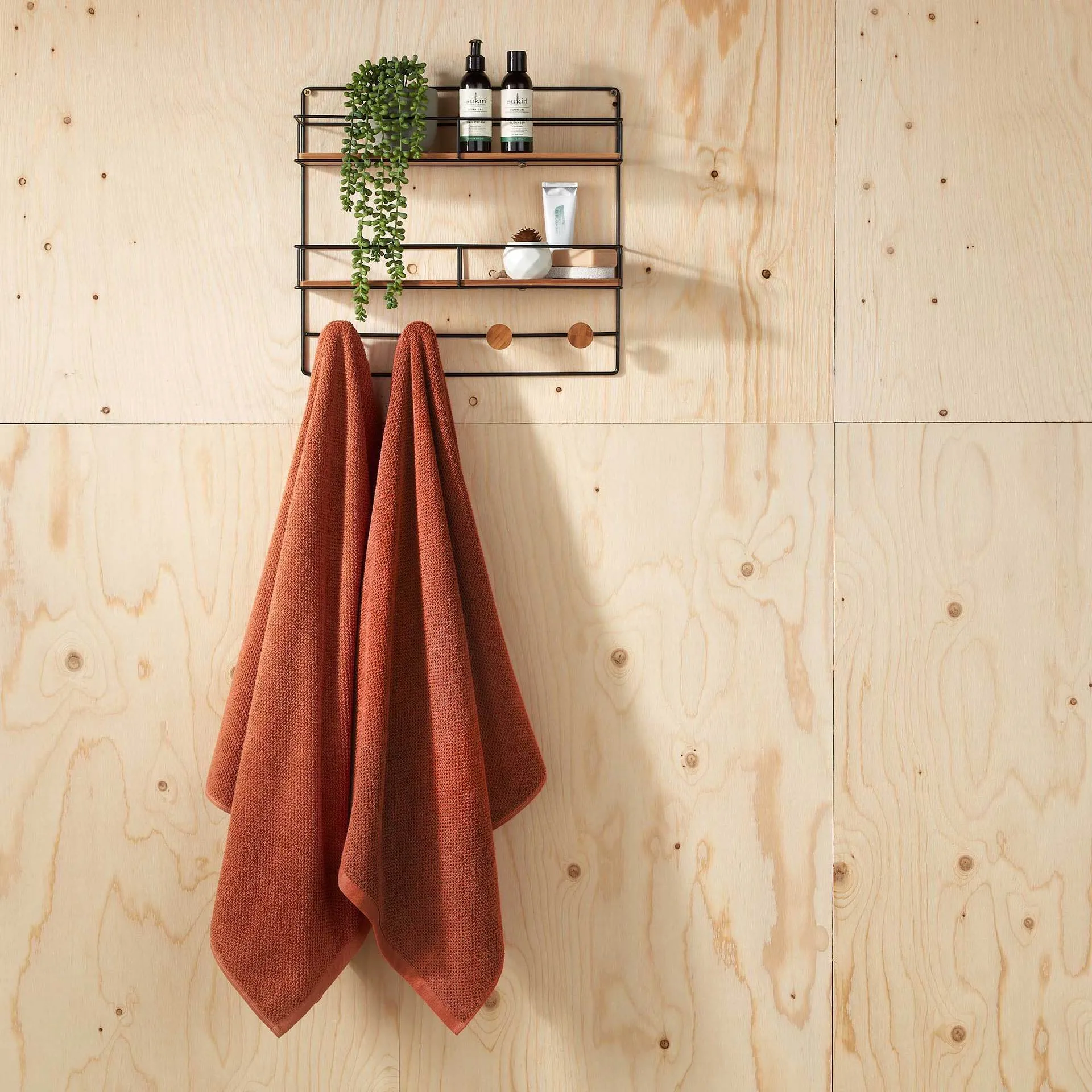 Brixton Textured Towels - Cotton 600 GSM