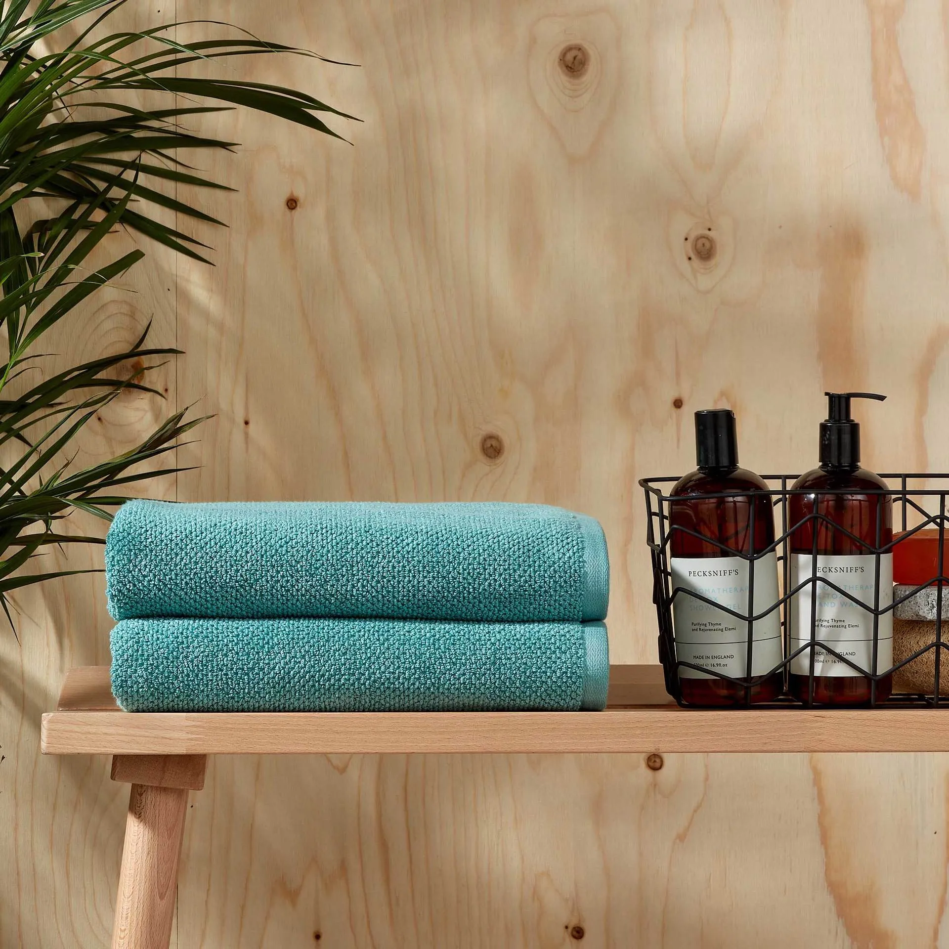 Brixton Textured Towels - Cotton 600 GSM