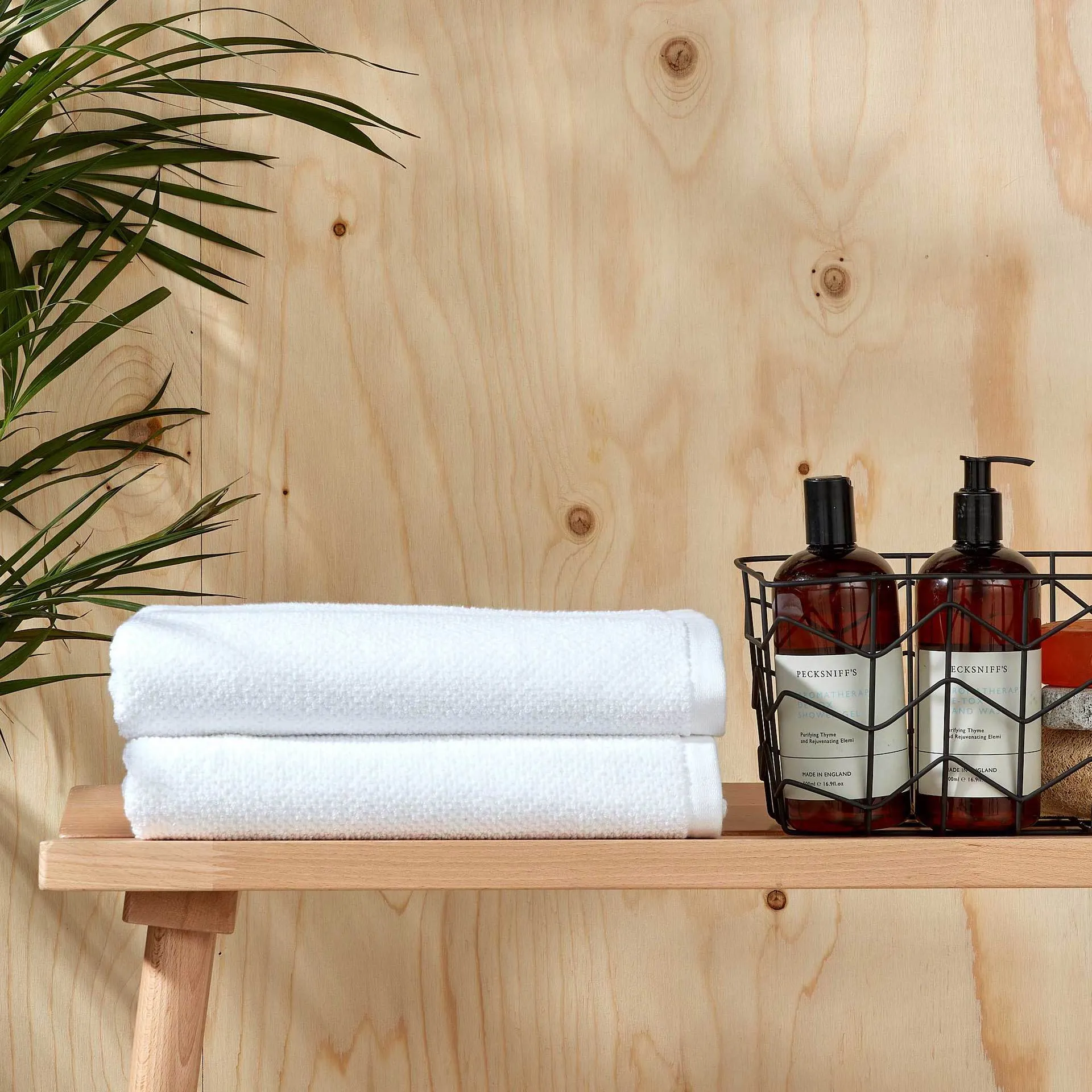 Brixton Textured Towels - Cotton 600 GSM
