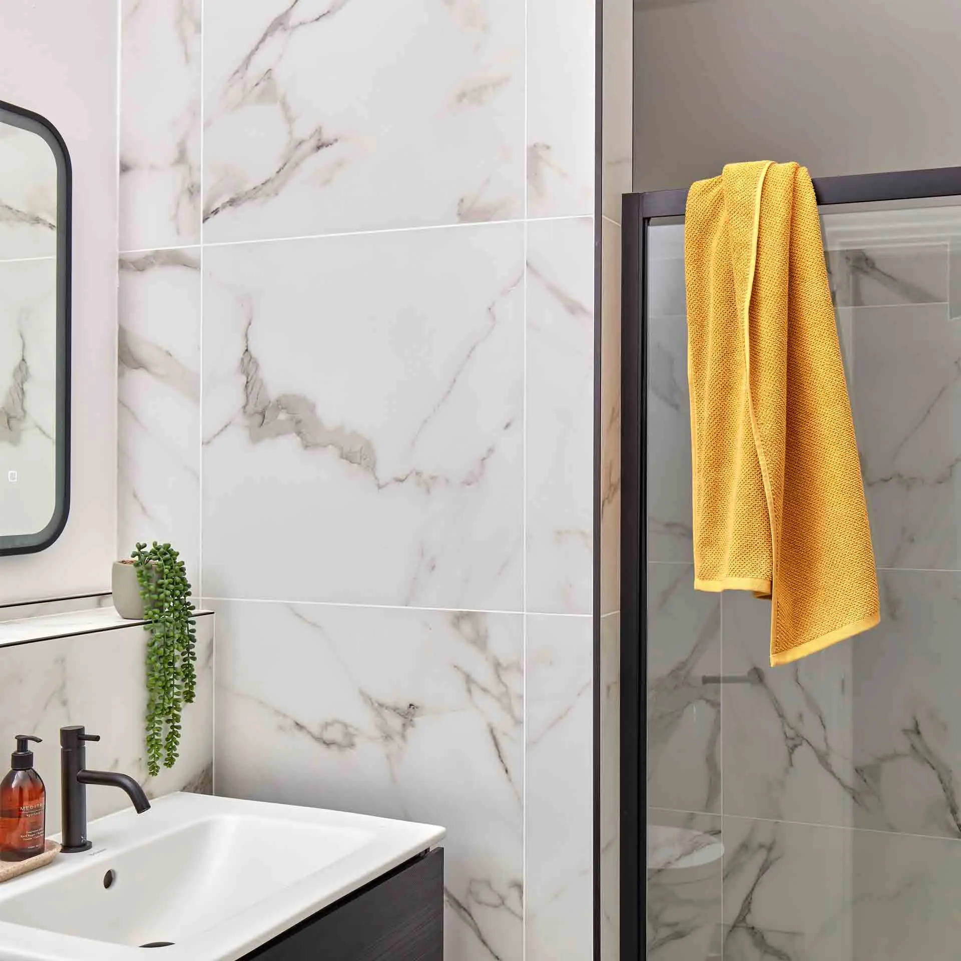 Brixton Textured Towels - Cotton 600 GSM