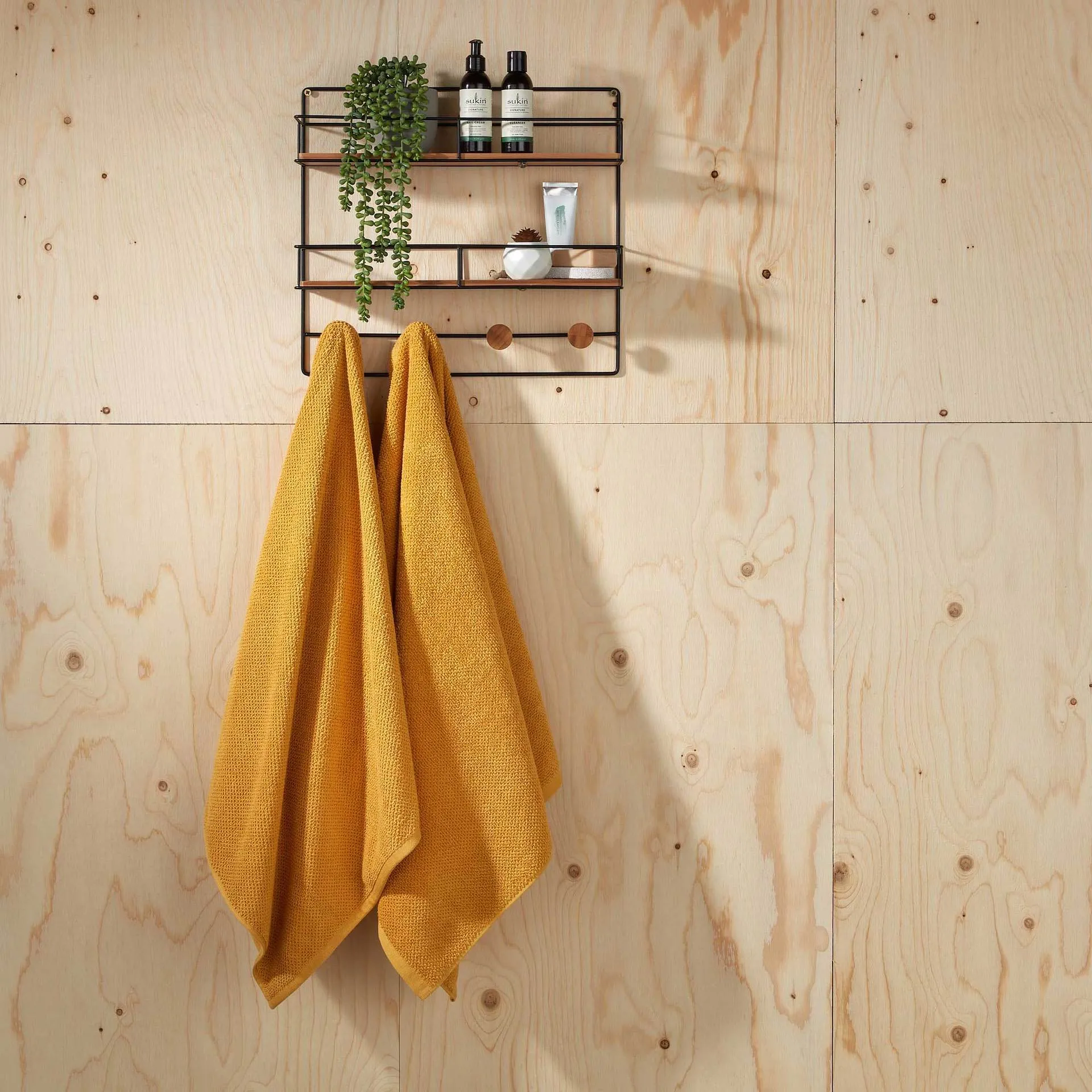 Brixton Textured Towels - Cotton 600 GSM
