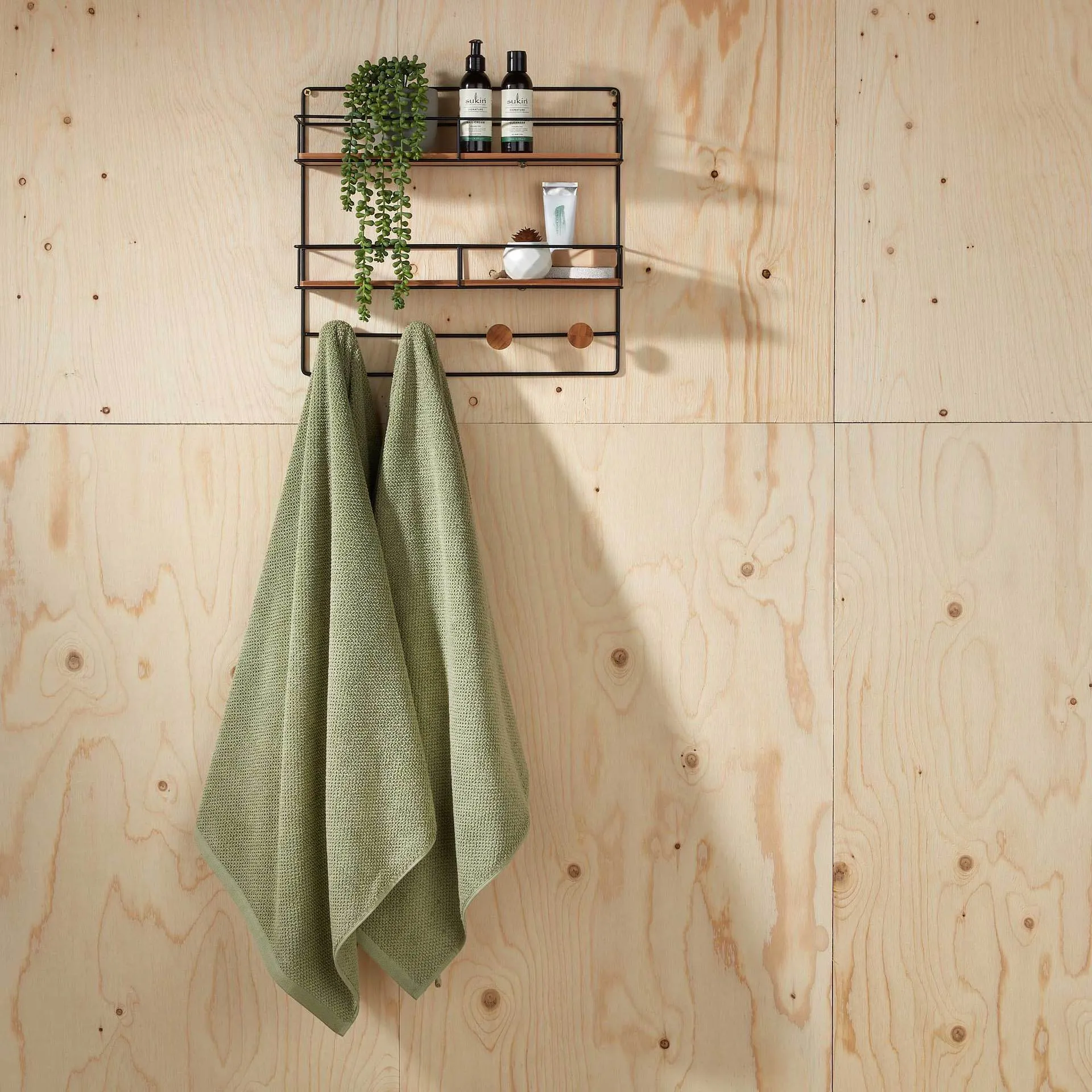 Brixton Textured Towels - Cotton 600 GSM