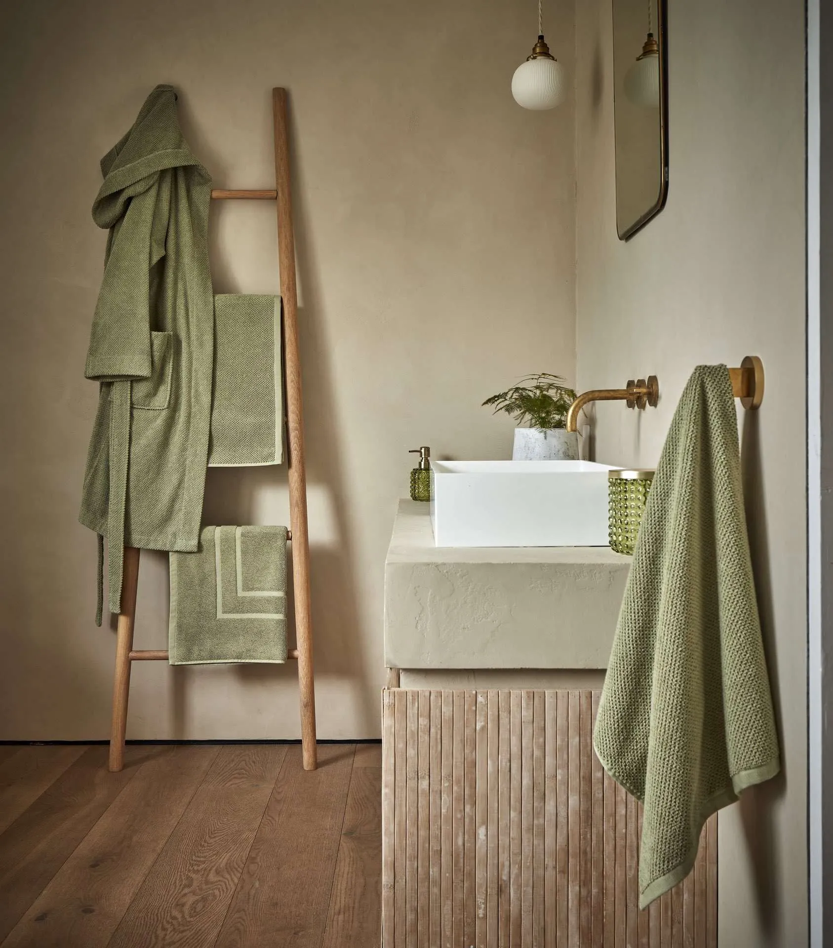 Brixton Textured Towels - Cotton 600 GSM