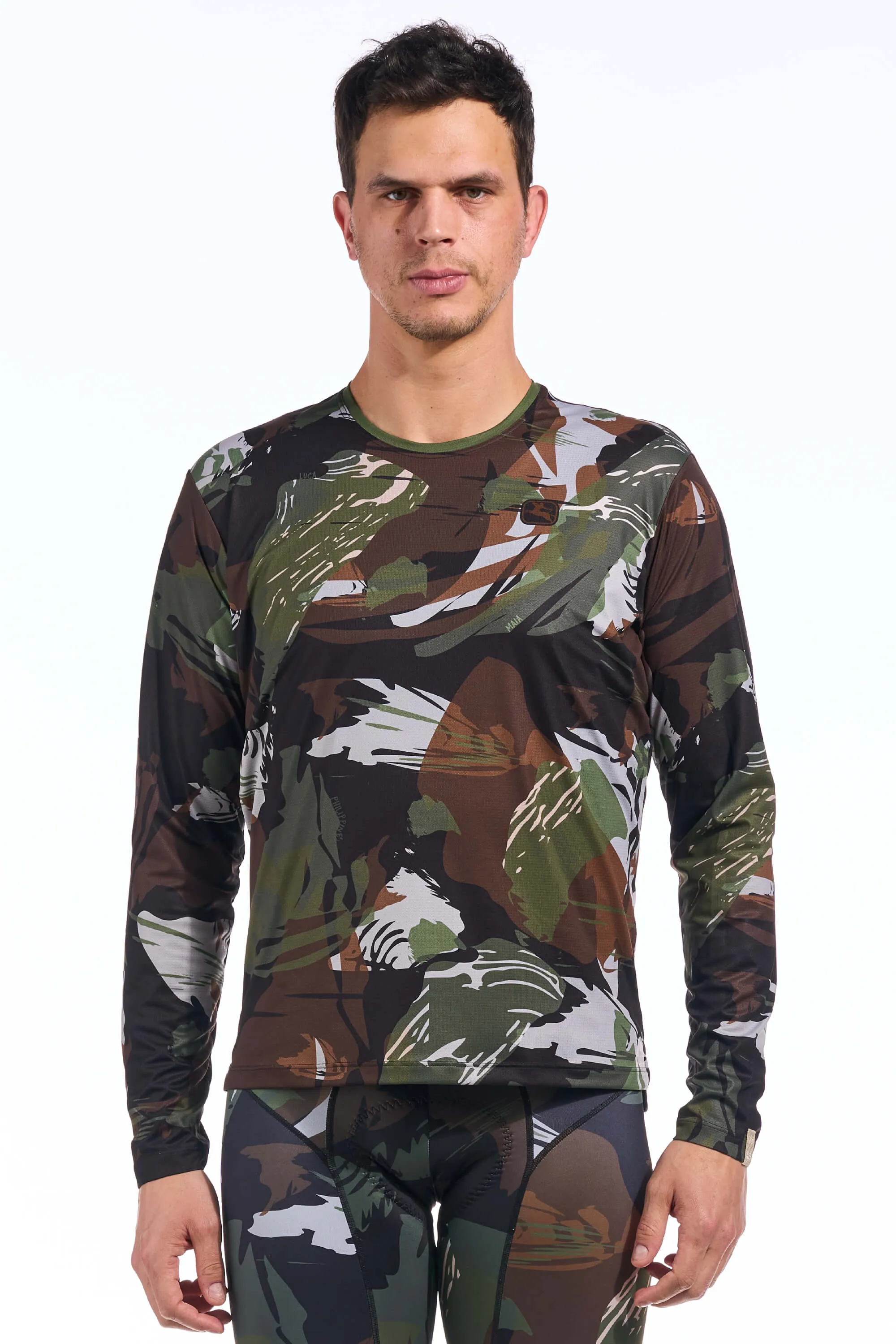 Brushstroke Camo Long Sleeve Tee