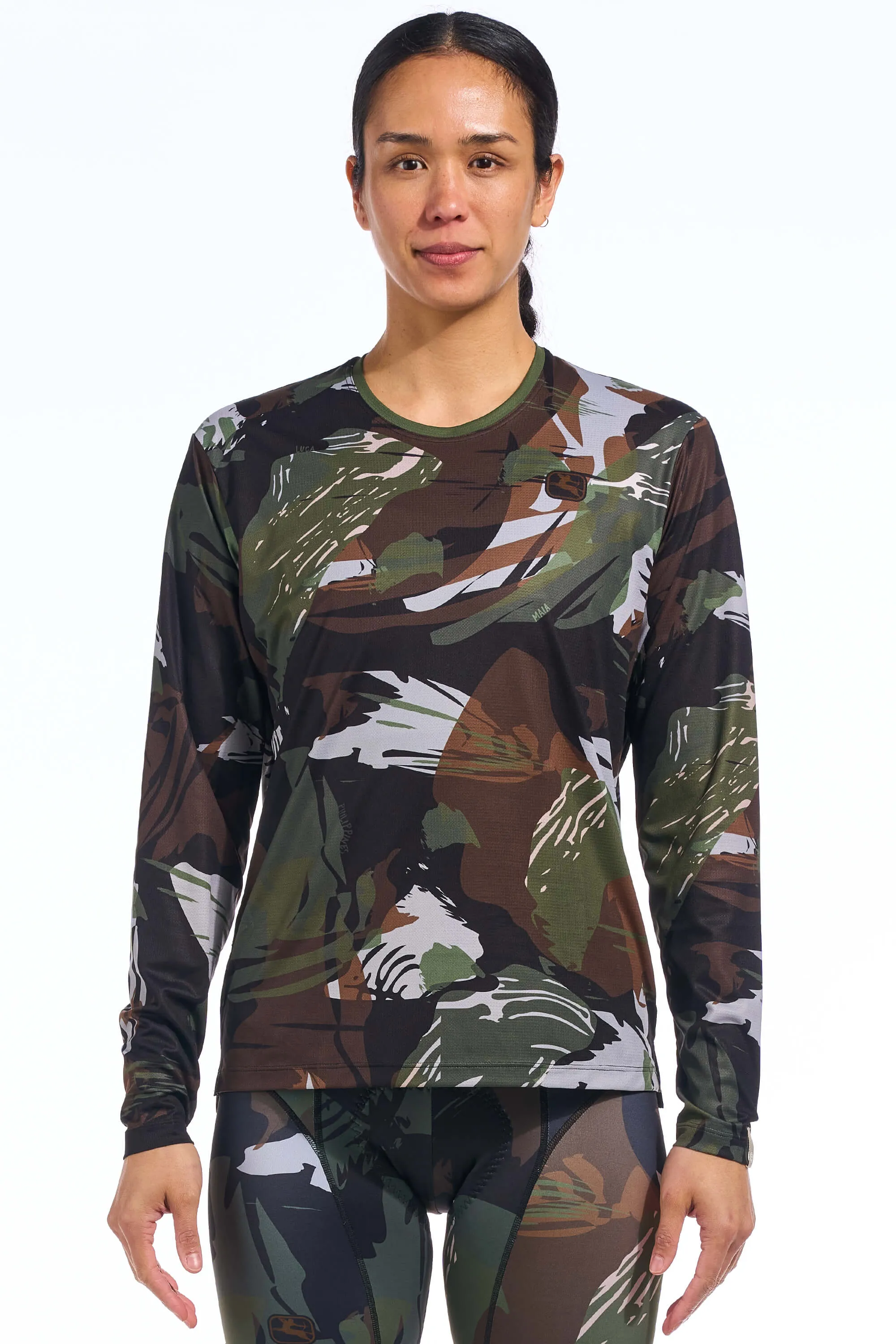 Brushstroke Camo Long Sleeve Tee