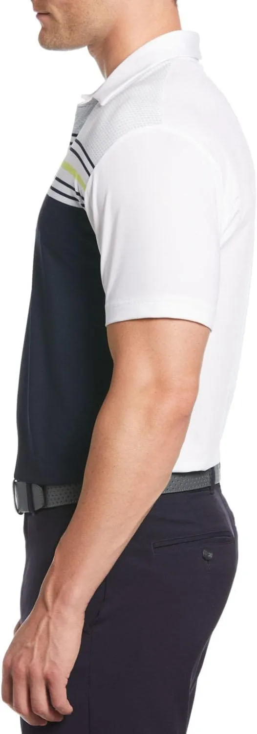 Callaway Performance Golf Polo, Men's Polo Shirt with Moisture-Wicking Technology 3 Button Placket