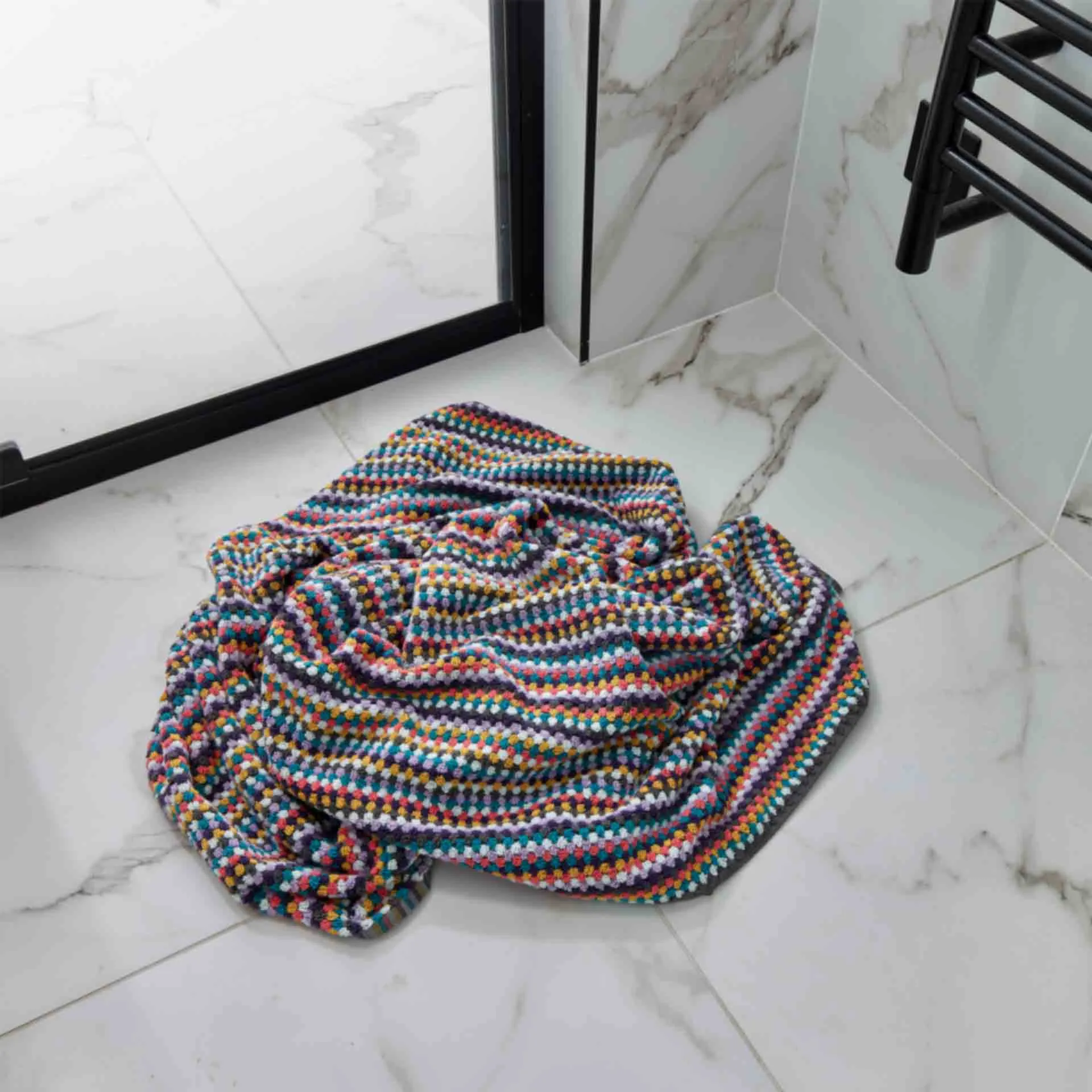 Carnaby Stripe Towels - Turkish Cotton 550 GSM