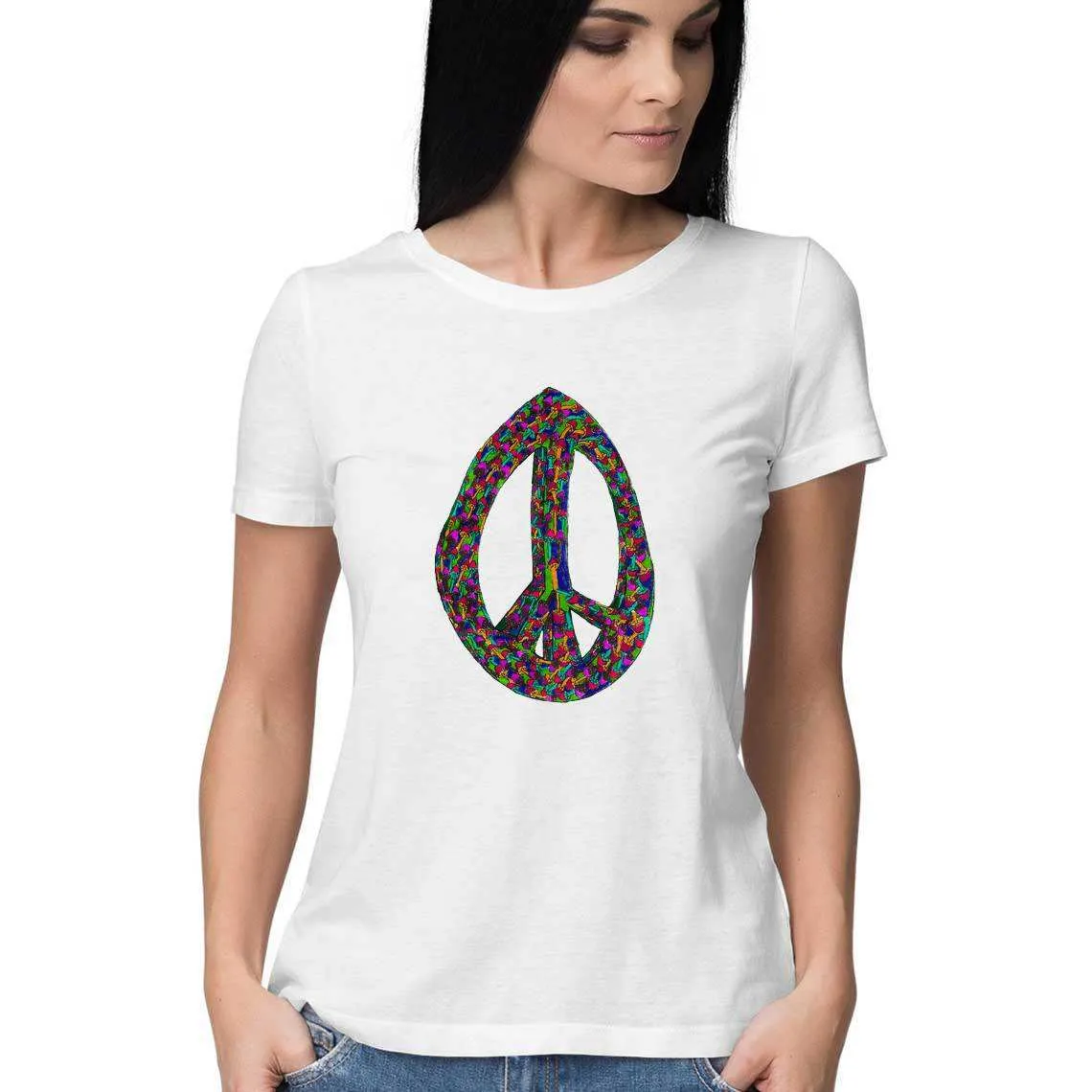 Color Me Peaceful Women's T-Shirt