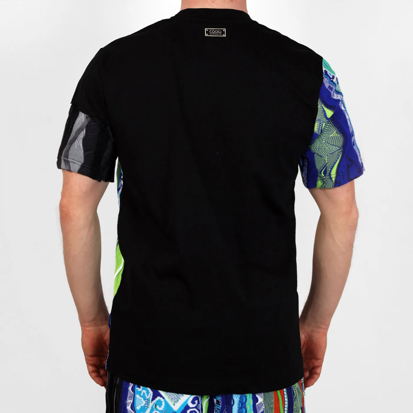 COOGI Sweater-Pieced Tee - Blues