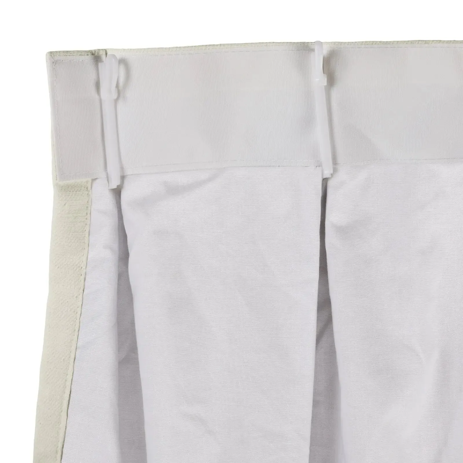 Cotton Blend Drapery Pleated | Cloe