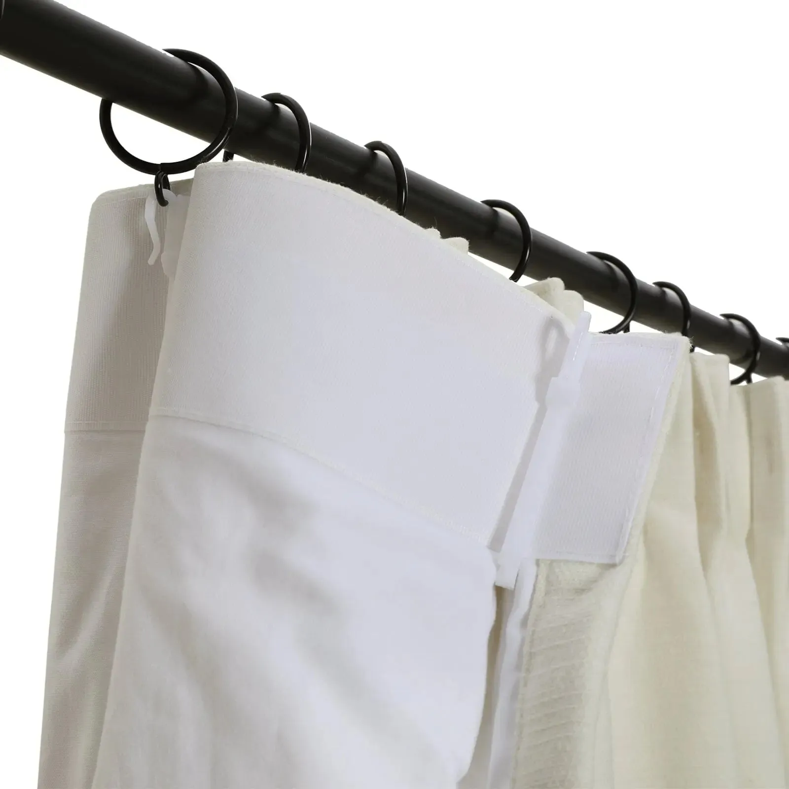 Cotton Blend Drapery Pleated | Cloe