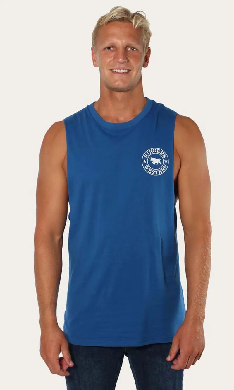 Cotton Muscle Tank Signature Bull, More Colours