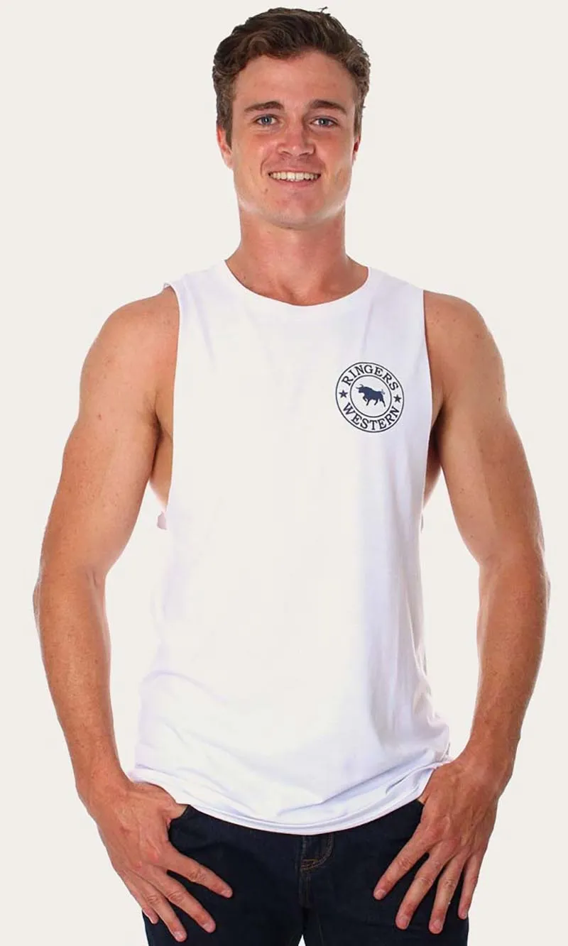 Cotton Muscle Tank Signature Bull, More Colours