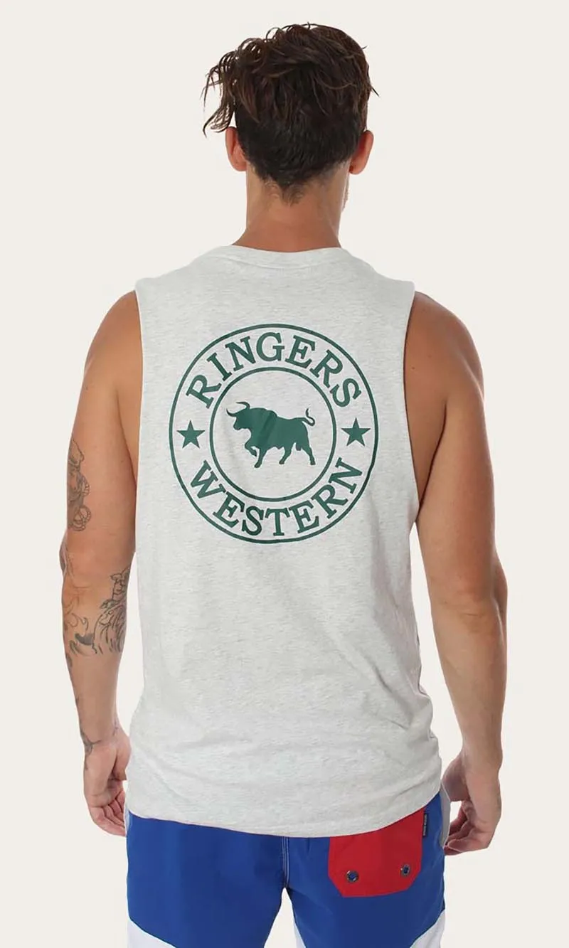 Cotton Muscle Tank Signature Bull, More Colours