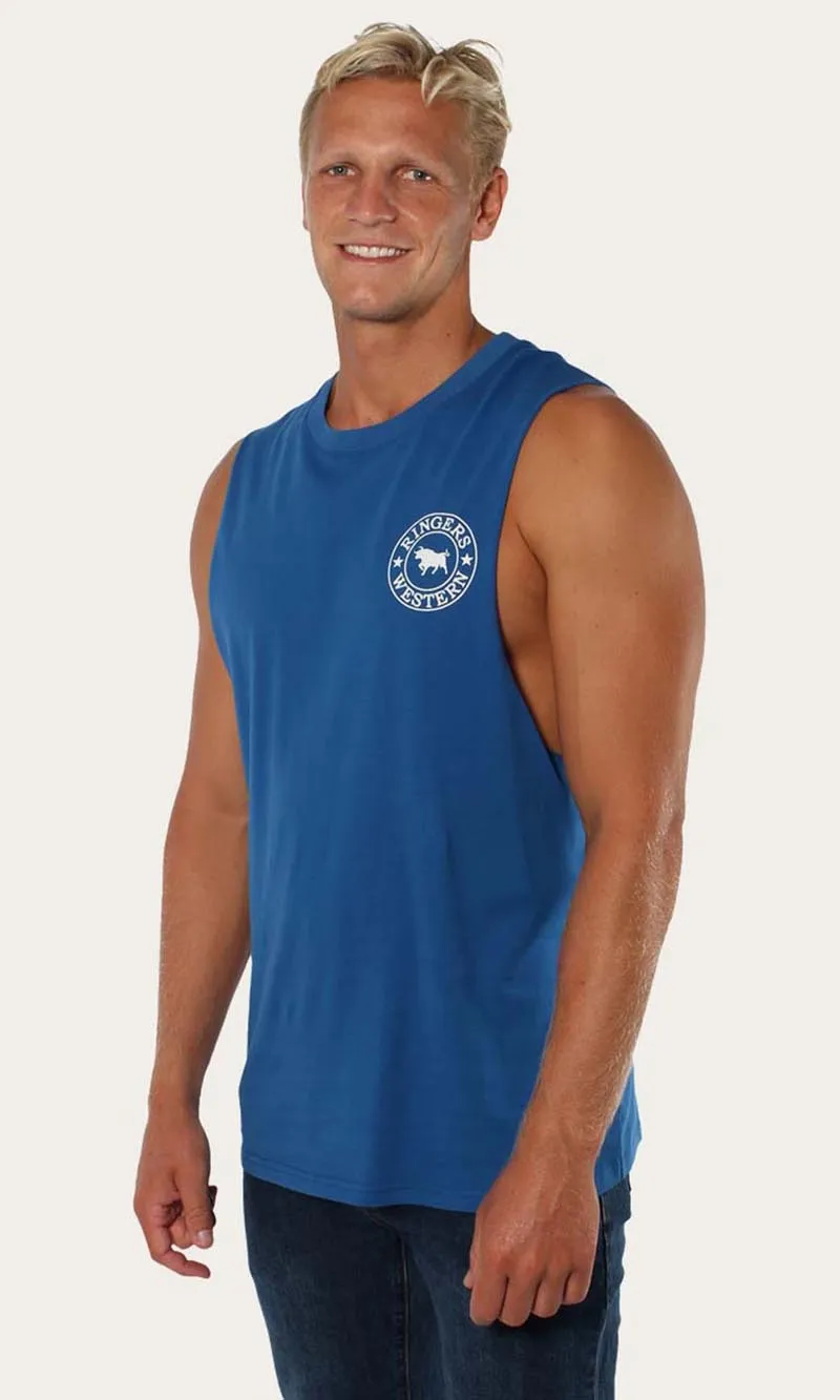 Cotton Muscle Tank Signature Bull, More Colours