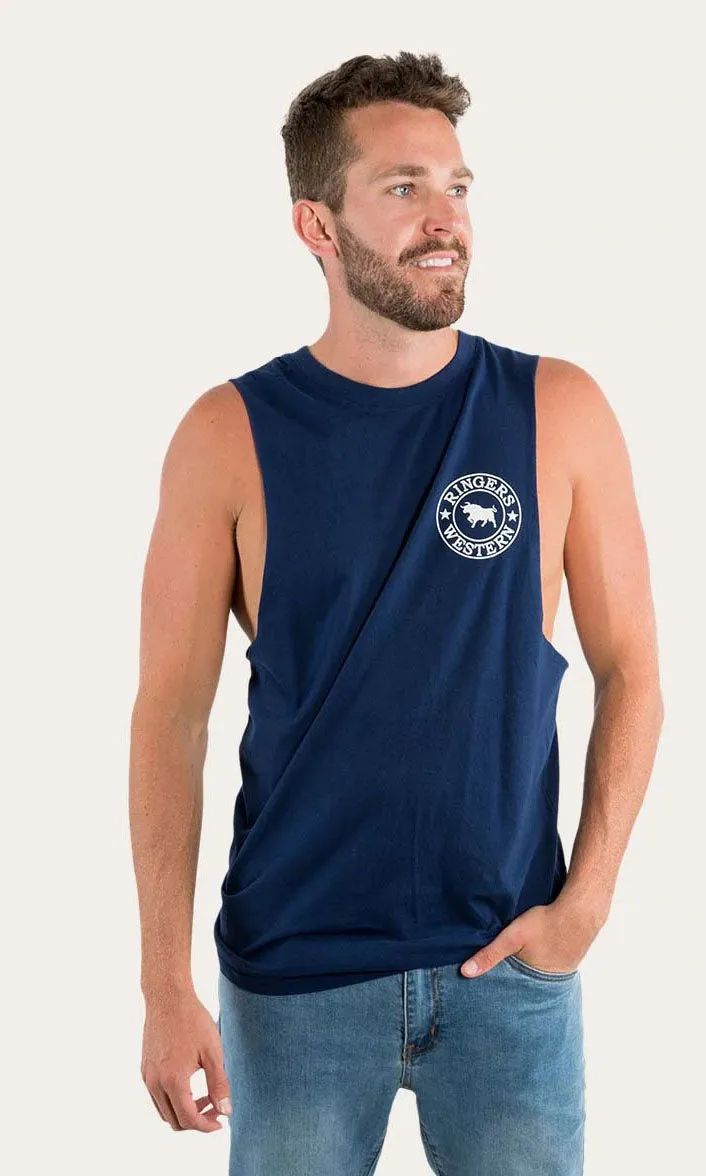 Cotton Muscle Tank Signature Bull, More Colours