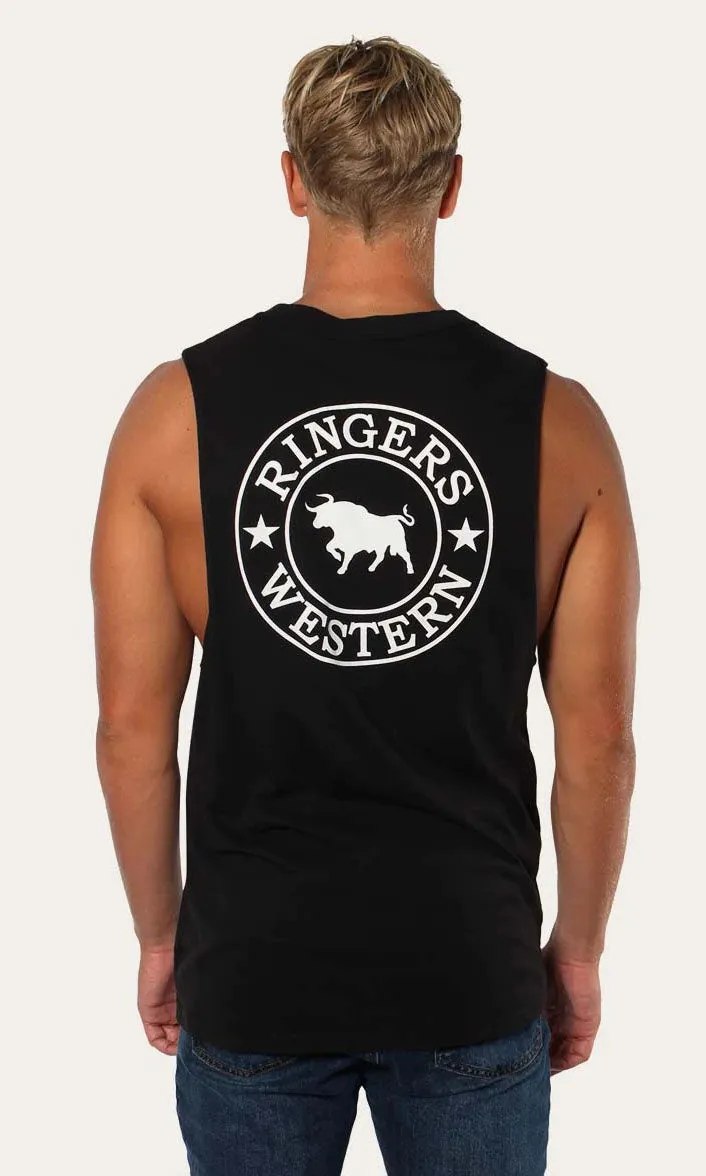 Cotton Muscle Tank Signature Bull, More Colours
