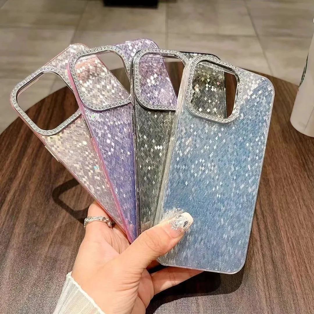 Diamond Lens Frame Rhombus Laser Case