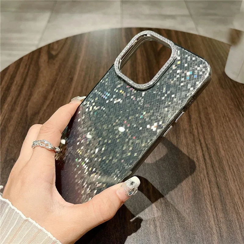 Diamond Lens Frame Rhombus Laser Case