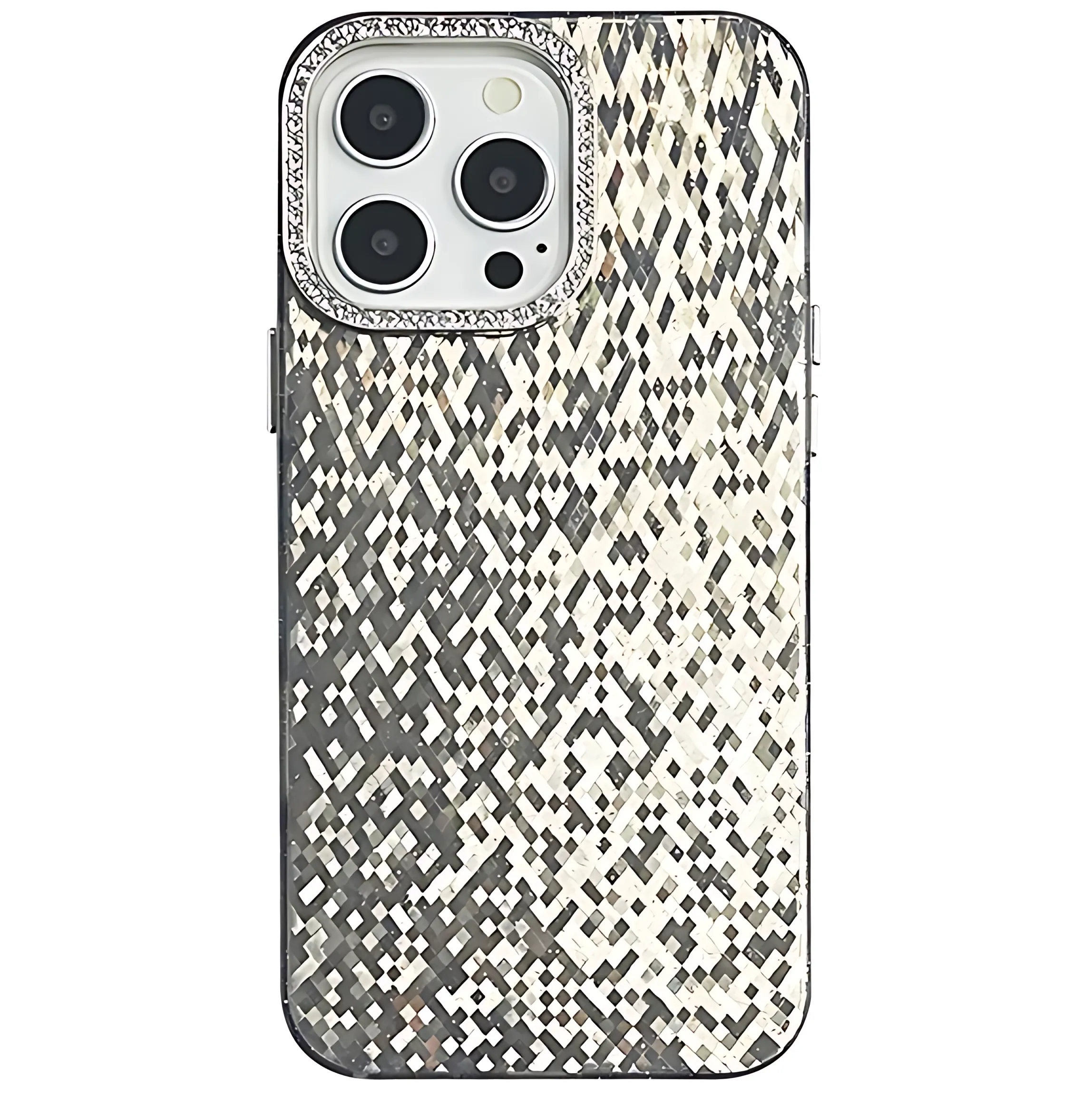 Diamond Lens Frame Rhombus Laser Case