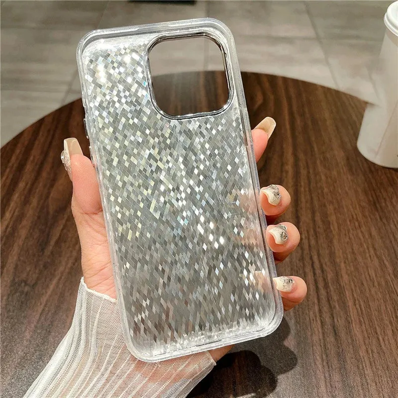 Diamond Lens Frame Rhombus Laser Case