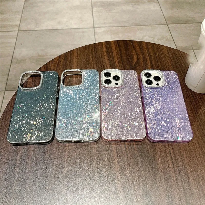 Diamond Lens Frame Rhombus Laser Case