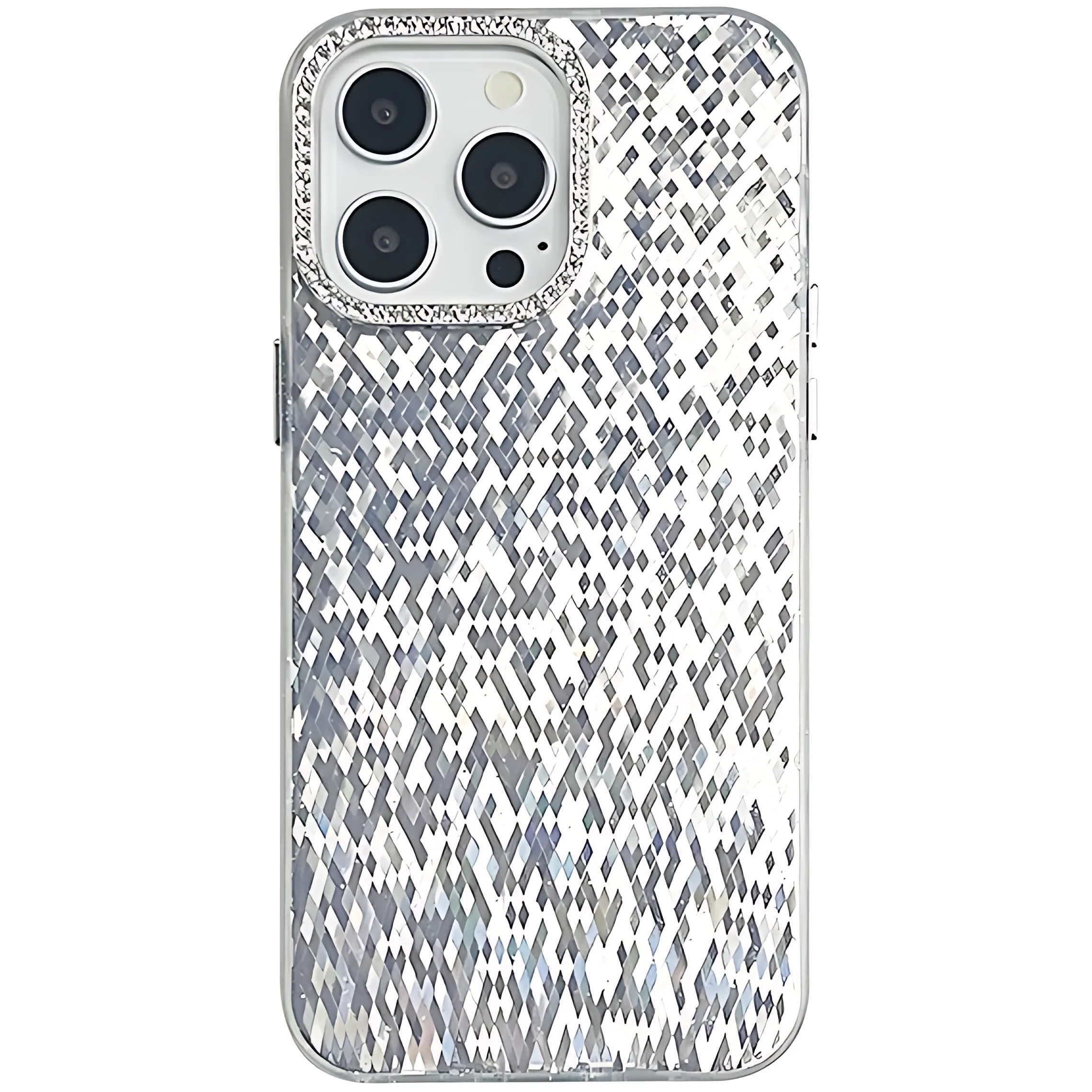 Diamond Lens Frame Rhombus Laser Case