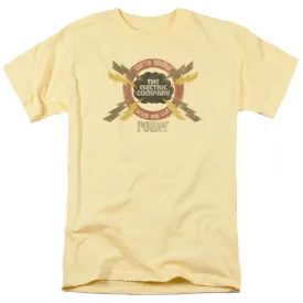 Electric Company Power Mens T Shirt Banana