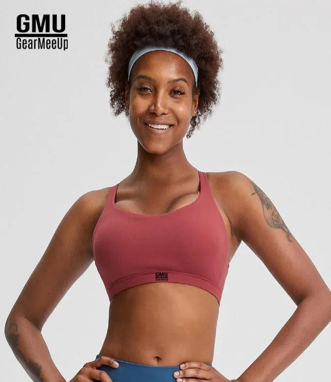 Flex Athletic Criss Cross Strappy Sports Bra