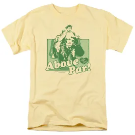 I Love Lucy Above Par Mens T Shirt Banana