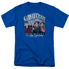 I Love Lucy Golden Opportunity Mens T Shirt Royal Blue