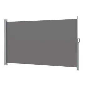 Instahut Side Awning Sun Shade Outdoor Blinds Retractable Screen 1.8X3M Grey