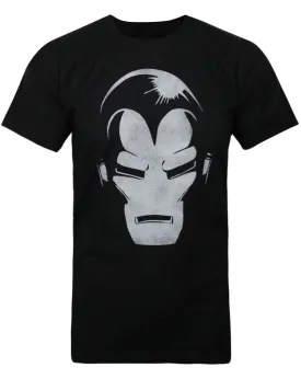 Jack Of All Trades Iron Man Dark Portrait Men's T-Shirt