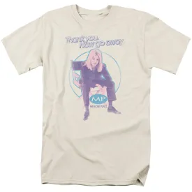 Melrose Place Love Amanda Mens T Shirt Cream