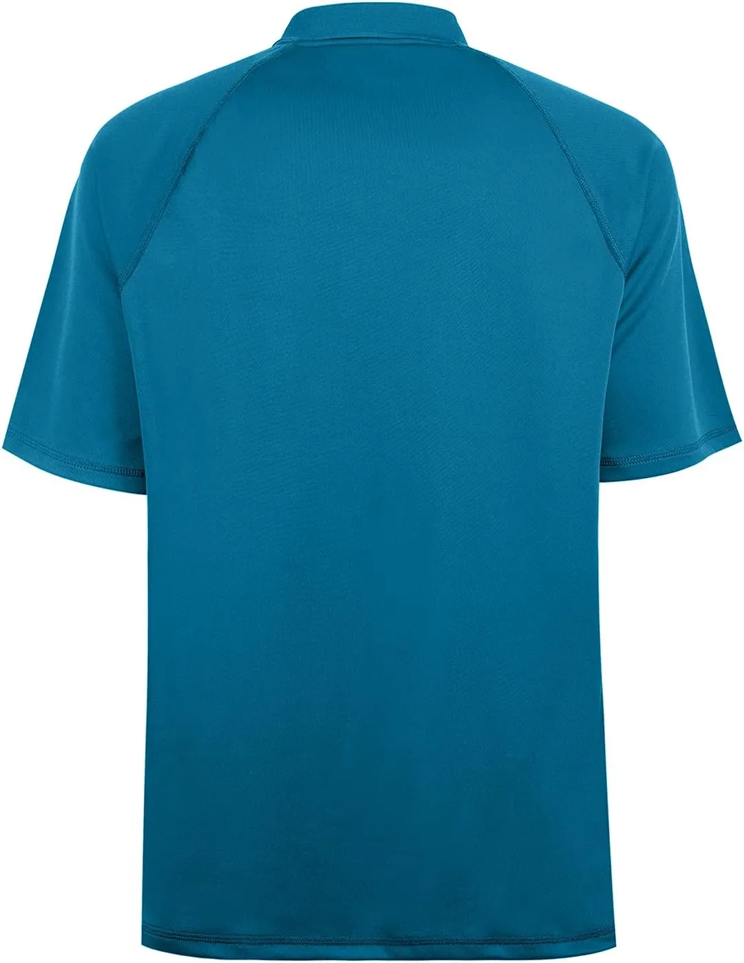 Mens Moisture Wicking Golf Polo Shirts UPF 50  Short Sleeve Shirt M-5XL