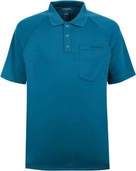 Mens Moisture Wicking Golf Polo Shirts UPF 50  Short Sleeve Shirt M-5XL