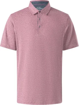 Men's Polo Shirts Short Sleeve Cotton Blend Moisture Wicking Dry Fit Performance Collared Golf Shirts for Men
