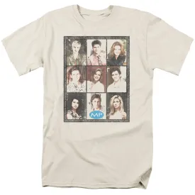 Mp Season 2 Cast Squared Mens T Shirt Cream