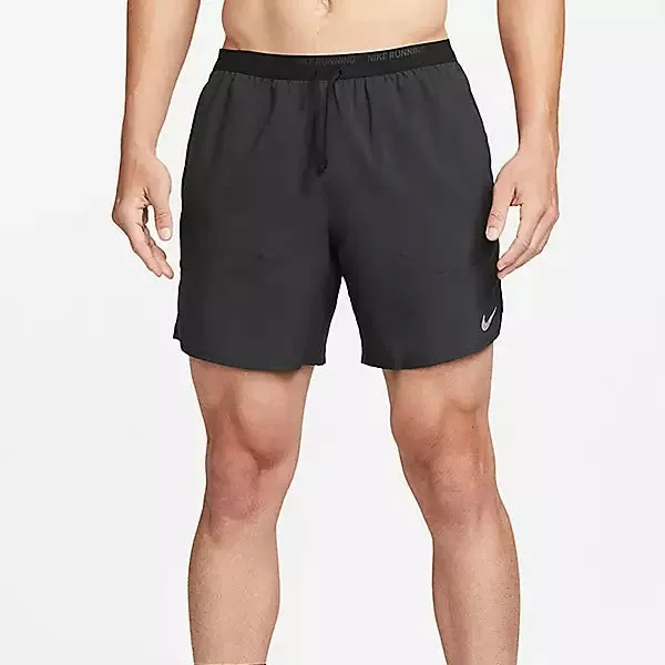 Nike Brief-Lined Stride 7inch Shorts - Black