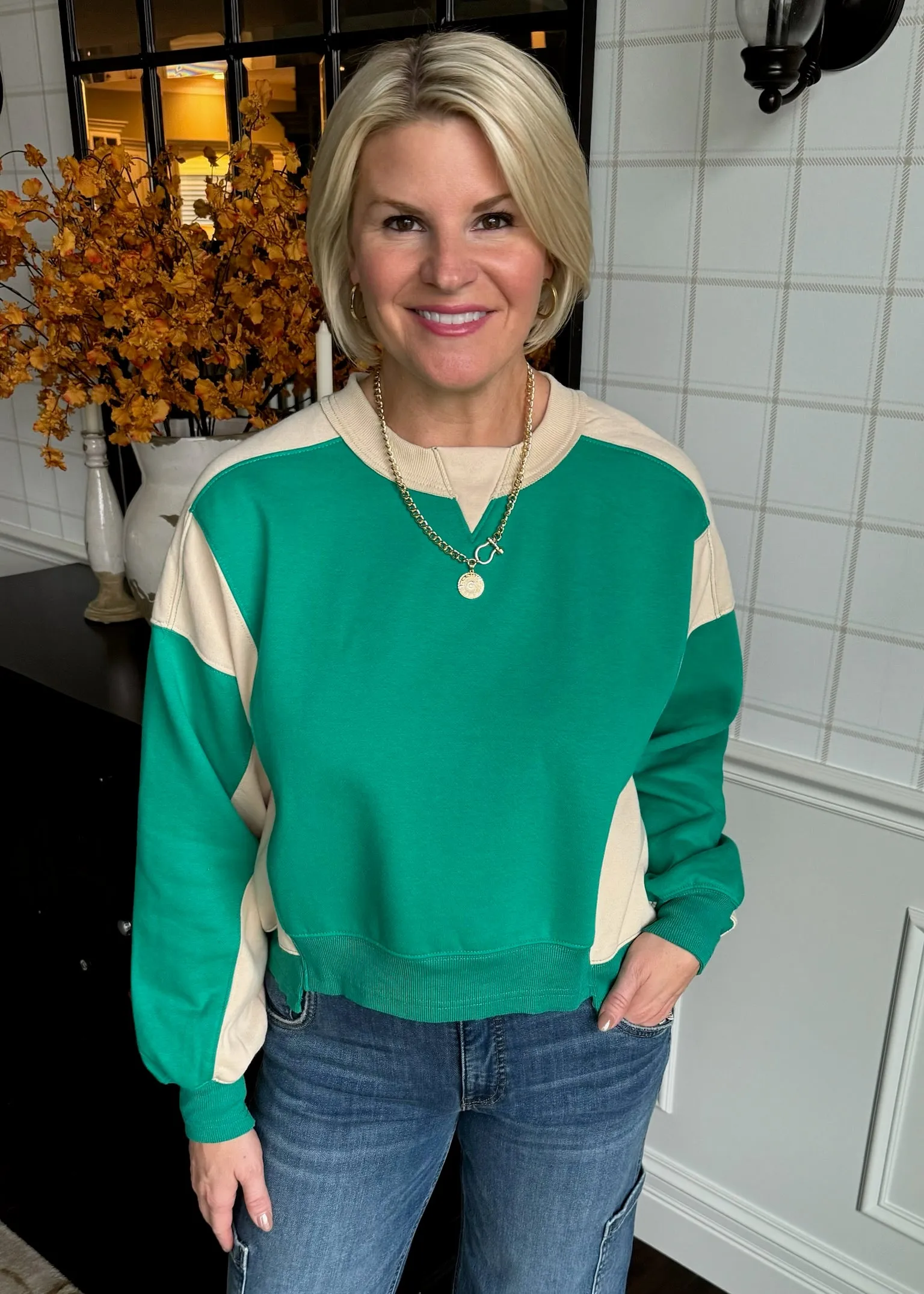 Olivia Green  Sweatshirt