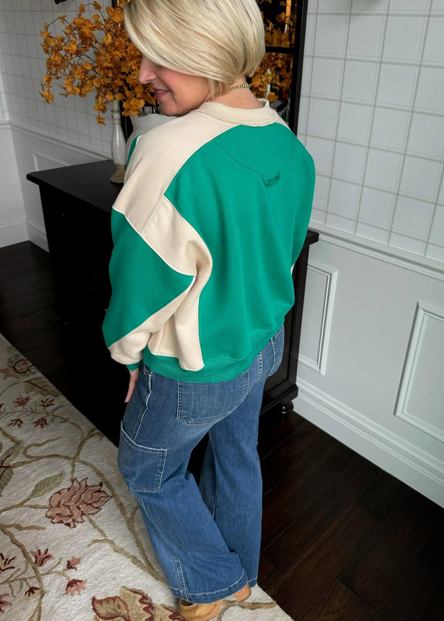 Olivia Green  Sweatshirt